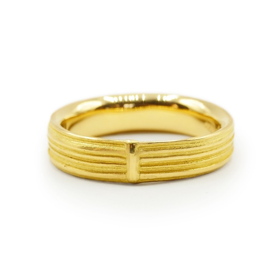 Rings Tomfoolery London | Absolu 18Ct Yellow Gold Simple Band