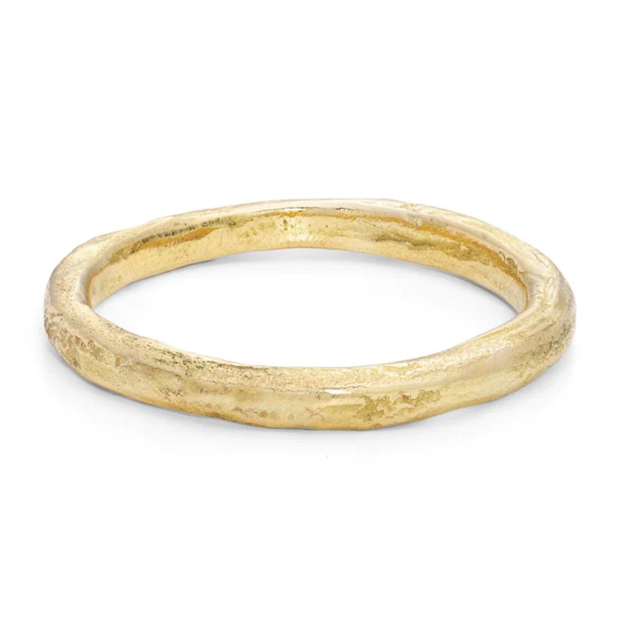 Rings Tomfoolery London | Rock Fine Band 18Ct Yellow Gold