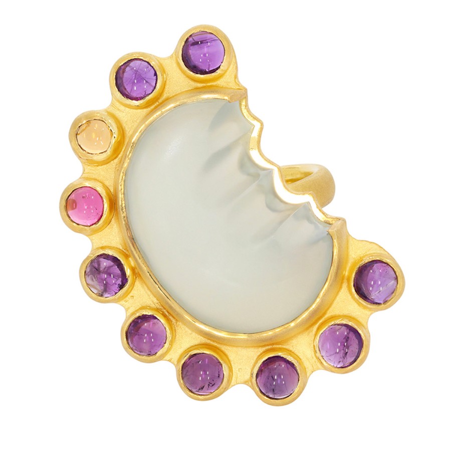 Rings Tomfoolery London | Berry Nougat Art Ring