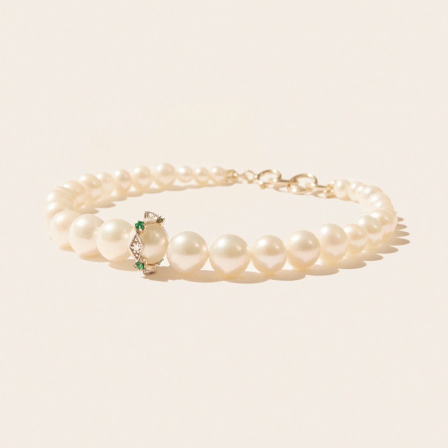 Bracelets Tomfoolery London | Chelsea N 2 Pearl Bracelet