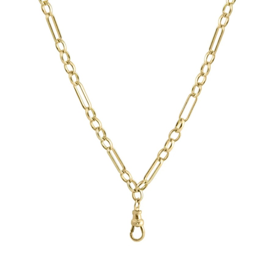 Necklaces Tomfoolery London | 18" Heavy Eiffel Chain Necklace