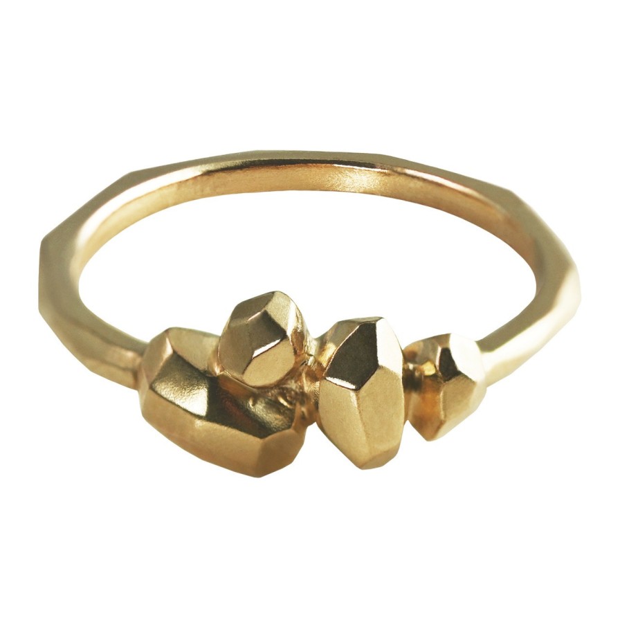 Rings Tomfoolery London | Gea N4 9Ct Gold Ring