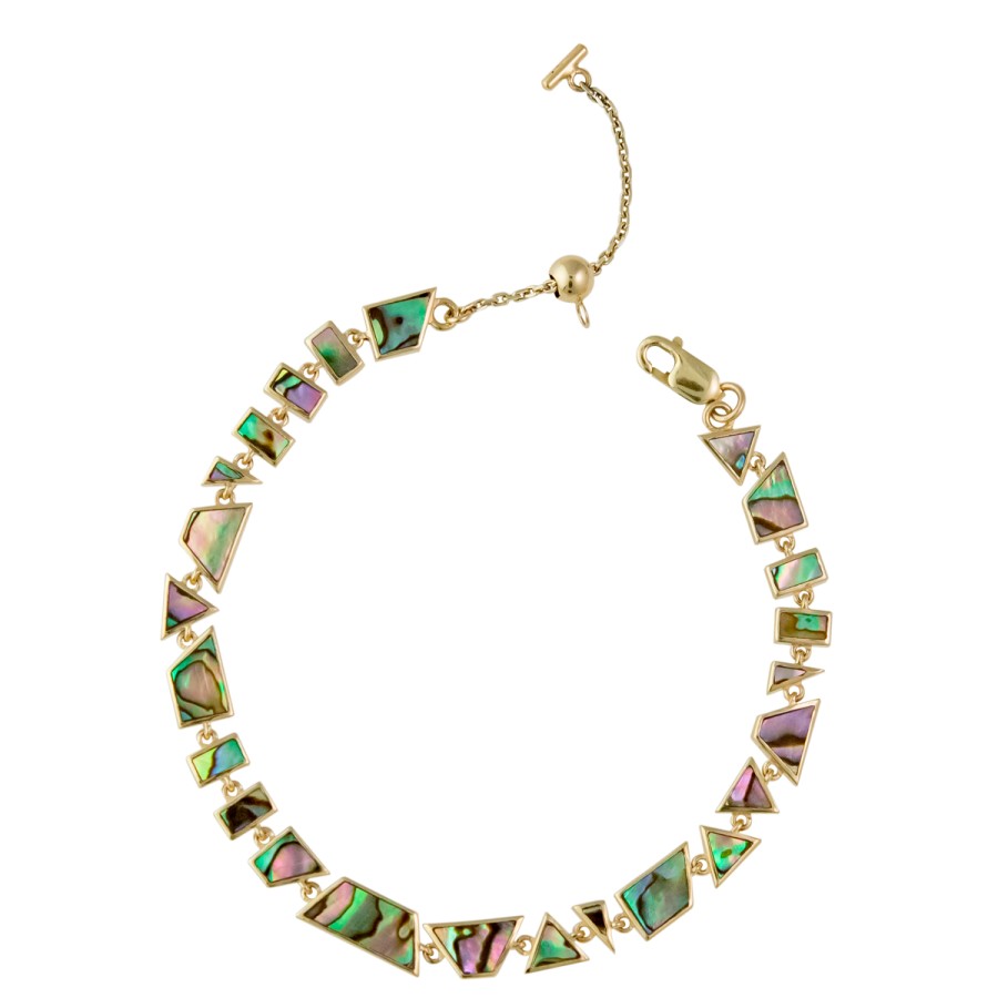 Bracelets Tomfoolery London | Tesserae Mother Of Pearl Midi Bracelet