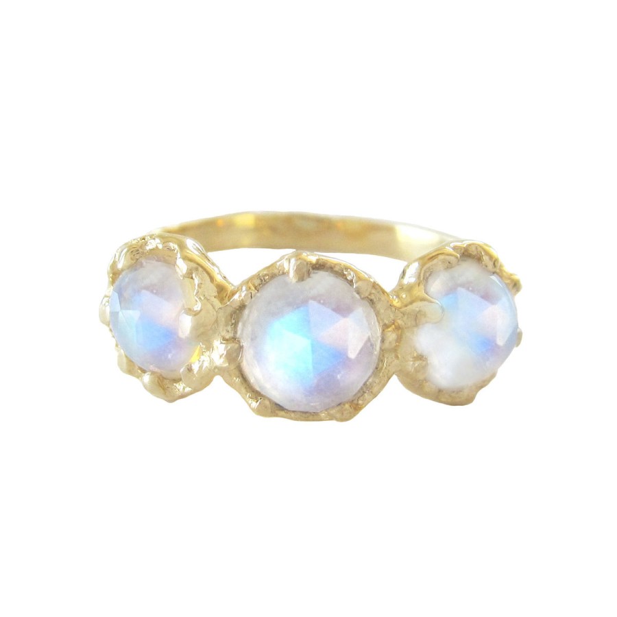 Rings Tomfoolery London | Haku Lei Moonstone Ring