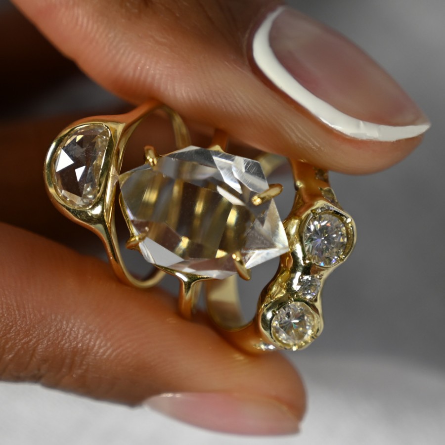 Rings Tomfoolery London | Her Quartz Ring