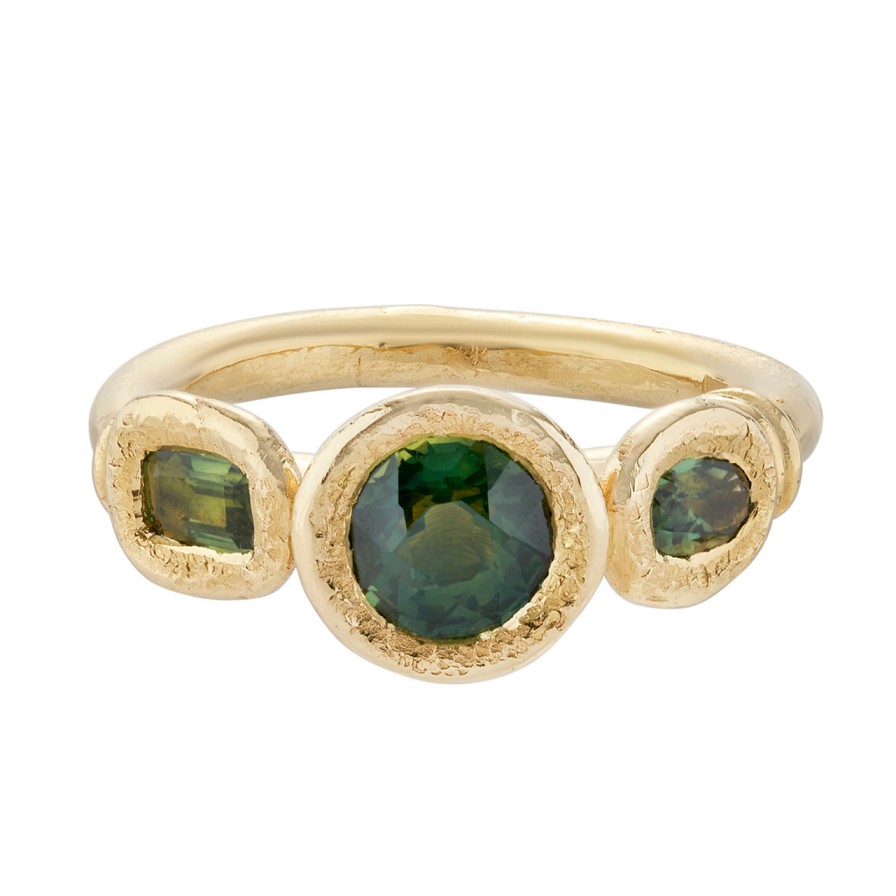 Rings Tomfoolery London | Insieme Sapphire & 18Ct Yellow Gold Ring