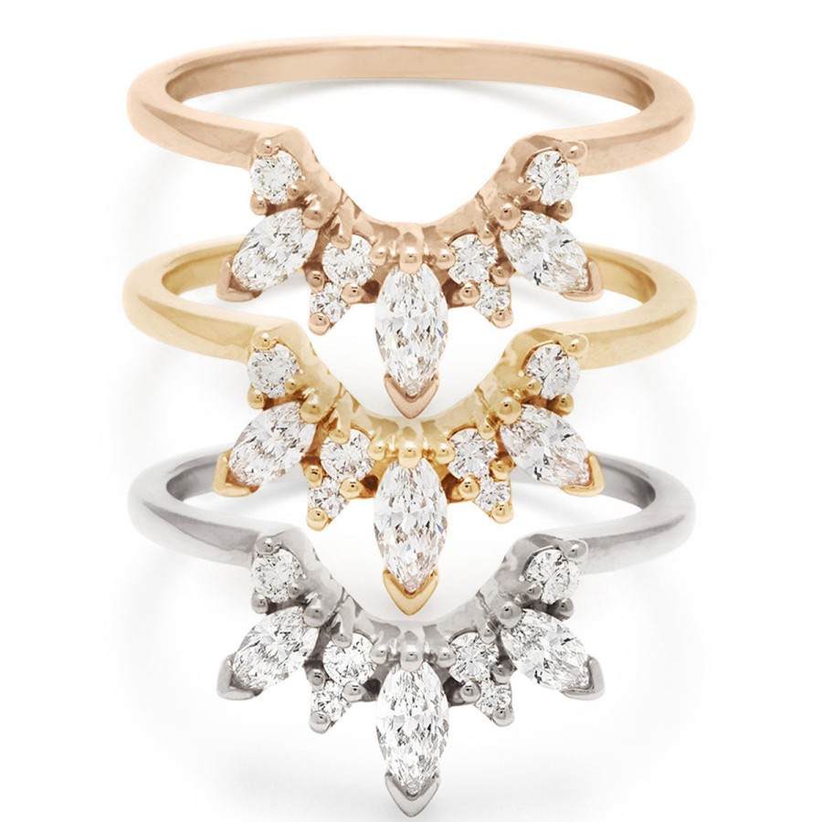 Rings Tomfoolery London | Marquise Butterfly Tiara Band