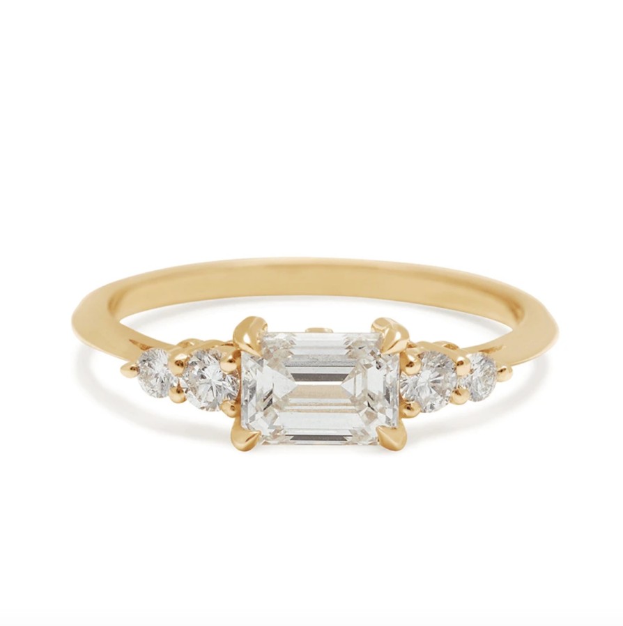 Rings Tomfoolery London | Bea White Diamond Five Stone Ring