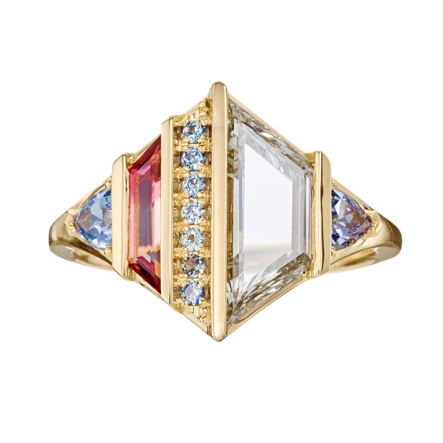 Rings Tomfoolery London | Trine Diamond Bi