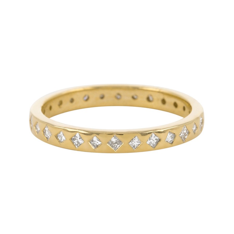 Rings Tomfoolery London | Full Princess Eternity Ring