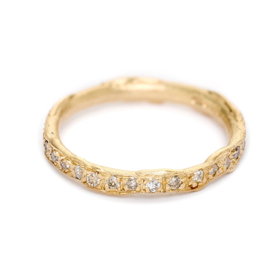 Rings Tomfoolery London | Mixed Diamond Eternity Band