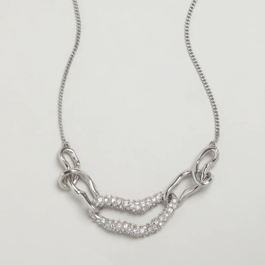 Necklaces Tomfoolery London | Solanales Small Link Necklace