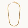 Necklaces Tomfoolery London | Girasole Gold Plated Necklace